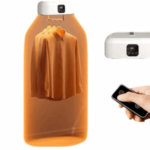 Uscator de rufe electric, pliabil cu sterilizare UV, ecran tactil